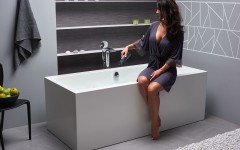 Continental Wht Freestanding Solid Surface Bathtub by Aquatica web (1)