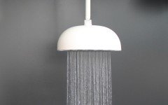 Dynamo Dynamic LED Round Shower Head White Matte 3 web