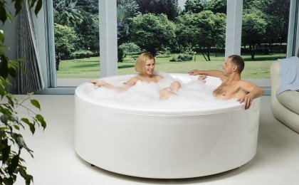 Allegra Round Freestanding Bathtub 3