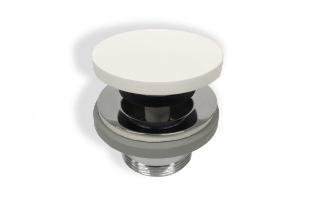 Euroclicker FA Wht (White) Stone Sink Drain 01 (web)