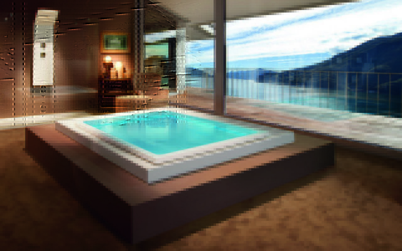 Aquatica Fusion Cube Hydrorelax Jetted Outdoor Indoor Bathtub Us Version 240v 60hz
