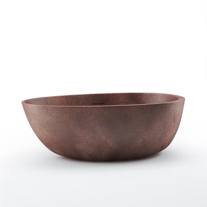 Spoon 2 Egg Shaped Bronze Solid Surface Bathtub 01 (web)